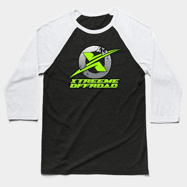 XTREEME OFFROAD Baseball T-Shirt by razrgrfx